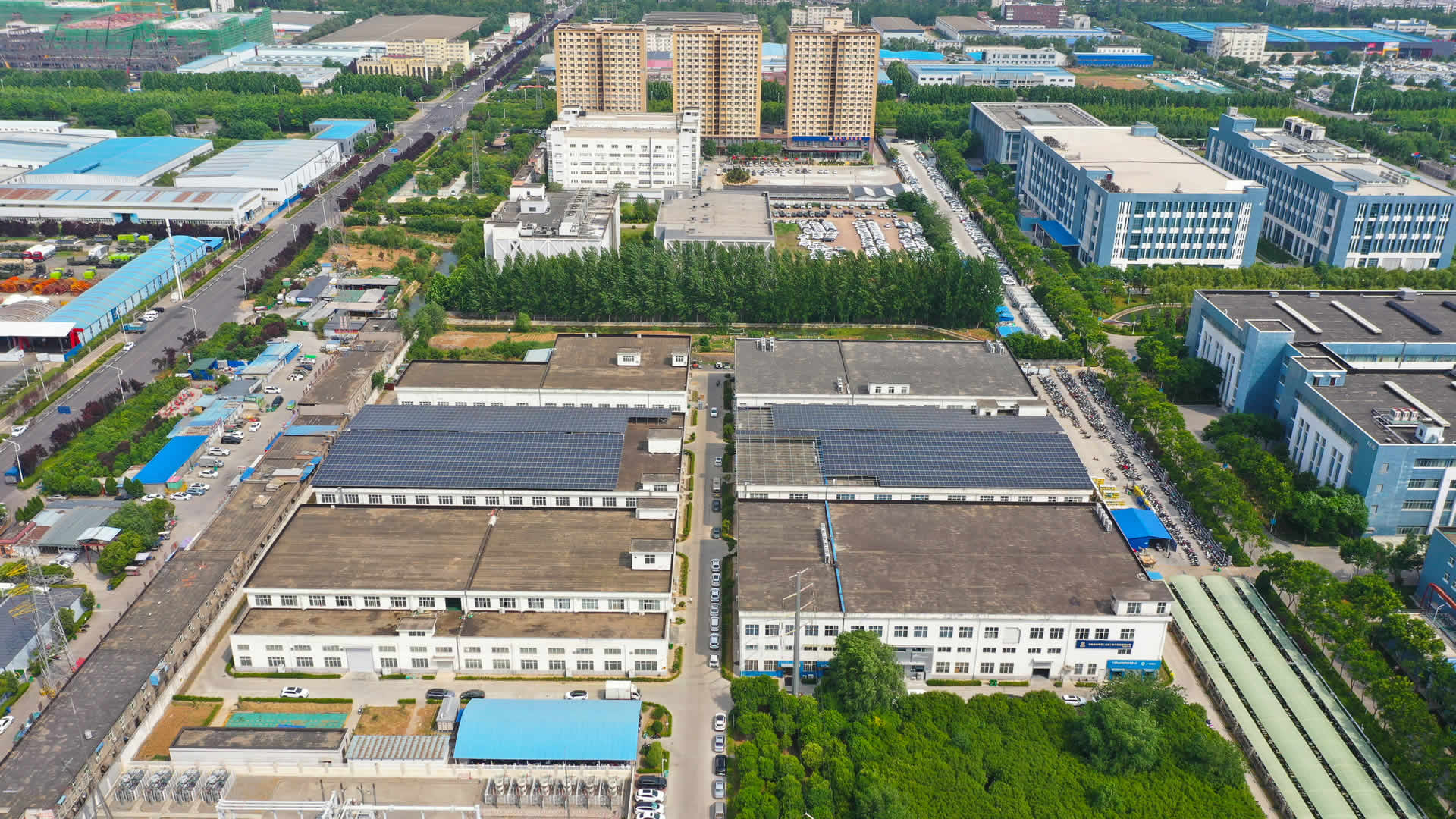case-luoyang-zhonglan-factory 洛阳中蓝航空科技园光伏发电项目