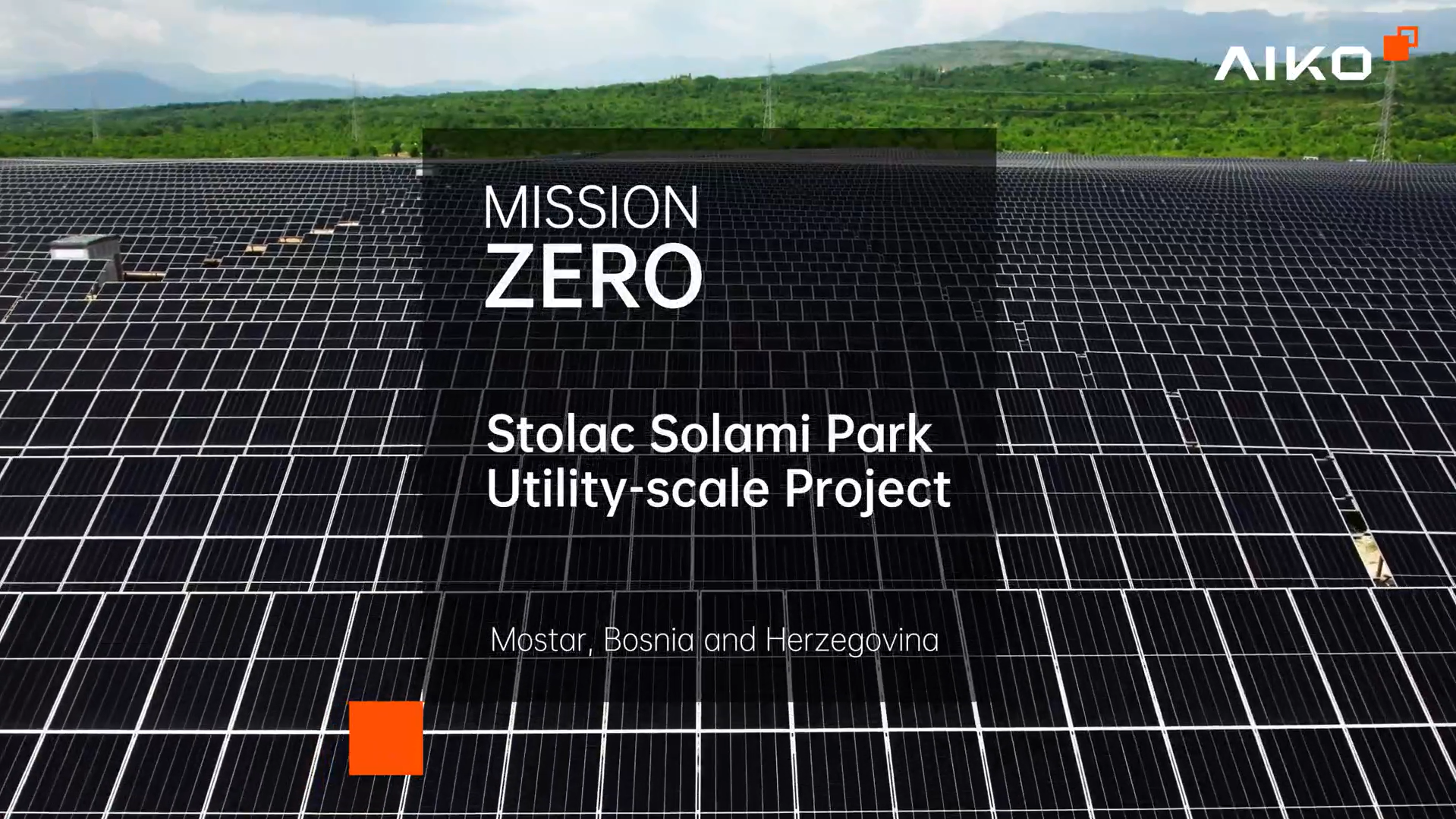 Stolac Solami Park in Bosnien-Herzegowina 